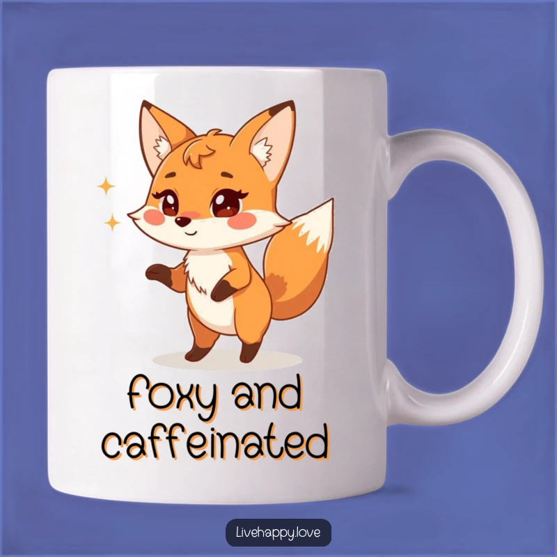 Funny Fox Silly Dance Mug - Playful Animal Gift, Mischievous & Hilarious