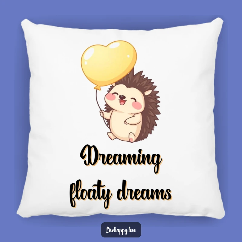 Funny Hedgehog Balloon Pillow - Cozy Whimsy, Sweet Funny Gift