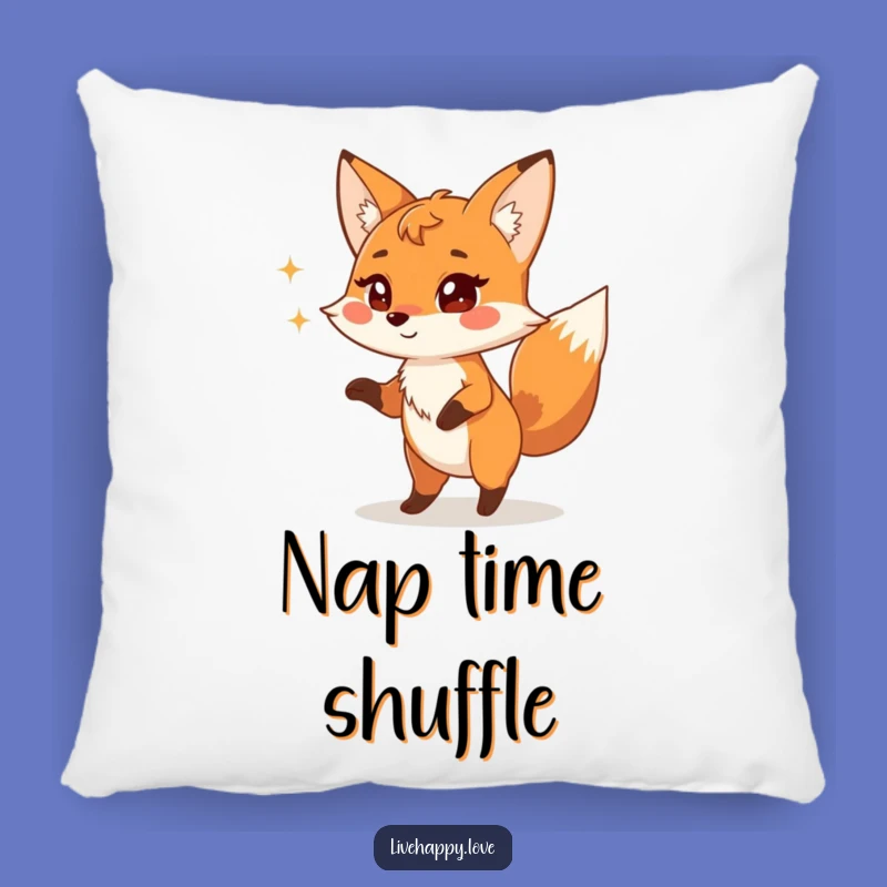 Funny Fox Silly Dance Pillow - Cozy & Playful Accent, Sweet Funny Gift