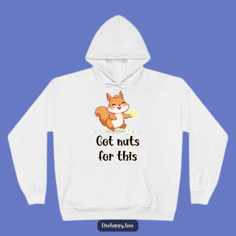 Funny Squirrel Light Chase Hoodie - Cozy & Playful Animal Wear, Awesome Gift