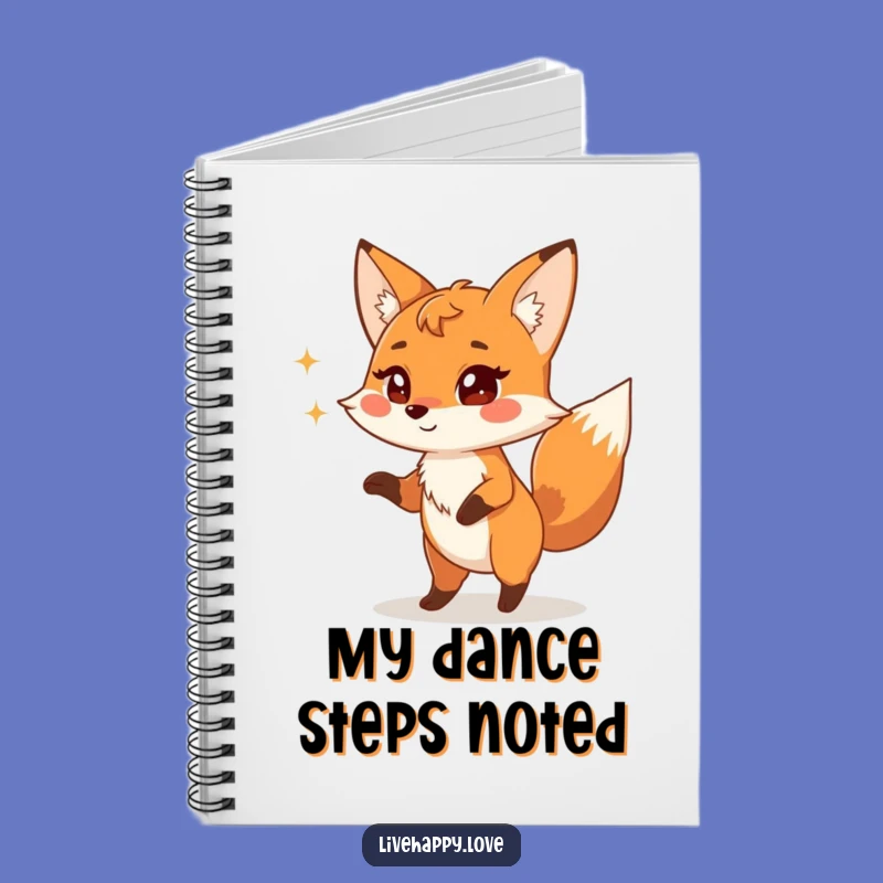 Funny Fox Silly Dance Notebook - Journal Your Fun, Unique Funny Gift
